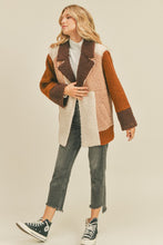 Load image into Gallery viewer, Colorblocked Sherpa Jacket
