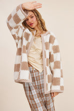 Load image into Gallery viewer, Sherpa Gingham Jacket

