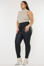 Load image into Gallery viewer, Plus High Rise Coated Ankle Skinny Jeans

