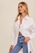 Load image into Gallery viewer, Oversized Trendy Button Down Shirt
