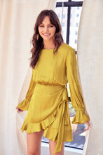 Load image into Gallery viewer, TIE WAIST RUFFLE DRESS
