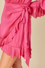 Load image into Gallery viewer, TIE WAIST RUFFLE DRESS
