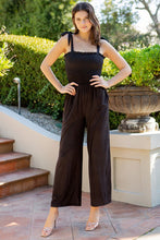 Load image into Gallery viewer, Smocked Bodice Jumpsuit-2 Color
