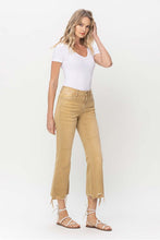 Load image into Gallery viewer, Vintage High Rise Raw Flare Hem Detail Jeans

