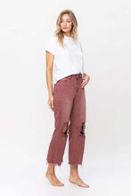 Load image into Gallery viewer, 90&#39;s Vintage High Rise Crop Flare Jeans
