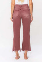 Load image into Gallery viewer, 90&#39;s Vintage High Rise Crop Flare Jeans
