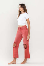 Load image into Gallery viewer, 90s Vintage Crop Flare Jeans
