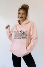 Load image into Gallery viewer, Coffee Addict Words Graphic Hoodie

