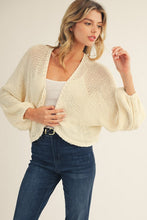 Load image into Gallery viewer, Knit Sweater Open Cardigan
