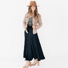 Load image into Gallery viewer, Brown Denim Jacket - Adult - Believe Inspire Beauty 
