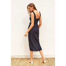 Load image into Gallery viewer, Tulip Hem Midi Wrap Dress
