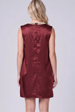 Load image into Gallery viewer, SATIN MINI DRESS
