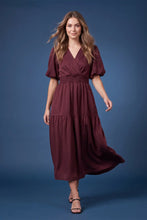 Load image into Gallery viewer, TIERED MIDI DRESS
