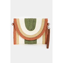 Load image into Gallery viewer, Rainbow Straw Braid Bag
