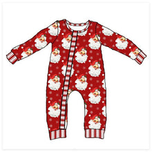 Load image into Gallery viewer, Red Vintage Infant Zip Up Romper - Believe Inspire Beauty 
