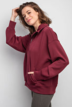 Load image into Gallery viewer, Quarter Zip Funnel Neck Pullover
