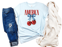 Load image into Gallery viewer, America Cherries Graphic Tee
