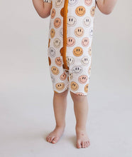 Load image into Gallery viewer, Smiley Bamboo Baby Romper

