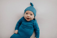 Load image into Gallery viewer, Blue Knotted Gown
