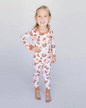 Load image into Gallery viewer, Pumkin Spice Kids Clothing Two Piece Set
