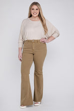 Load image into Gallery viewer, Plus Size High Rise Super Flare Jeans
