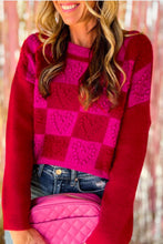 Load image into Gallery viewer, Multicolored heart sweater
