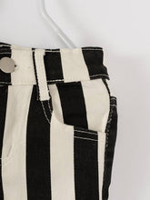 Load image into Gallery viewer, Black &amp; White stripe pants
