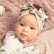 Load image into Gallery viewer, Baby Girl&#39;s Rose Cotton Headband
