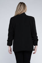 Load image into Gallery viewer, Plus Shawl Lapel Blazer
