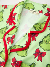 Load image into Gallery viewer, Mommy And Me Christmas  Character Bow Print Girls Pajama Set - Believe Inspire Beauty 

