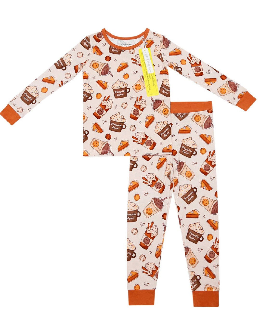 Pumkin Spice Kids Clothing Two Piece Set