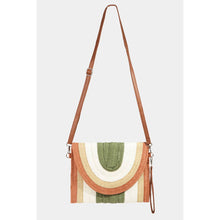 Load image into Gallery viewer, Rainbow Straw Braid Bag
