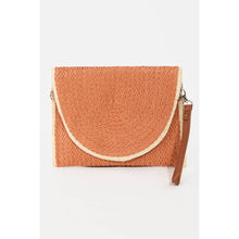 Load image into Gallery viewer, Braided Straw Clutch Bag
