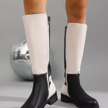 Load image into Gallery viewer, Round Toe Block Heel Boots
