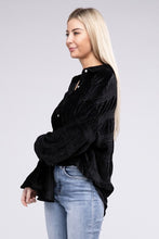 Load image into Gallery viewer, Tiered Shirring Velvet Shirt
