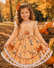 Load image into Gallery viewer, Pumpkin Patch Twirl Dress - Believe Inspire Beauty 
