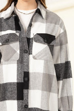 Load image into Gallery viewer, Trendy Throwback Checkered Shacket
