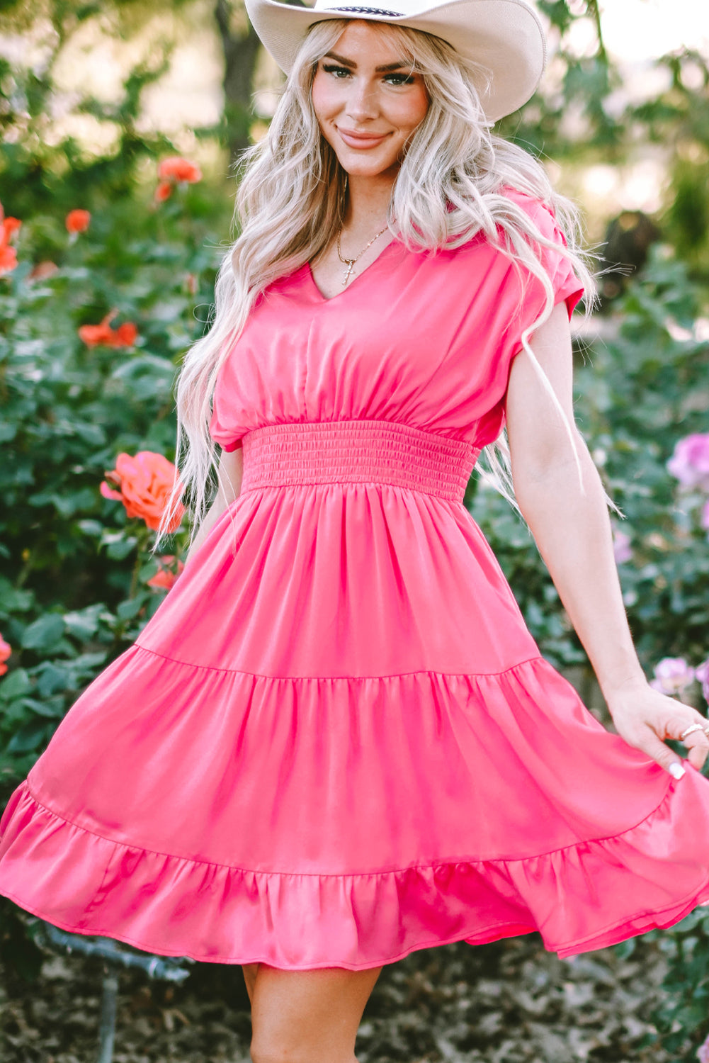 strapless open back dress TS Pink Edition Dress – Kennedy's Korner main image 0