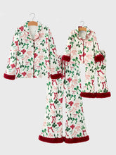 Load image into Gallery viewer, Christmas fur Bow PJ
