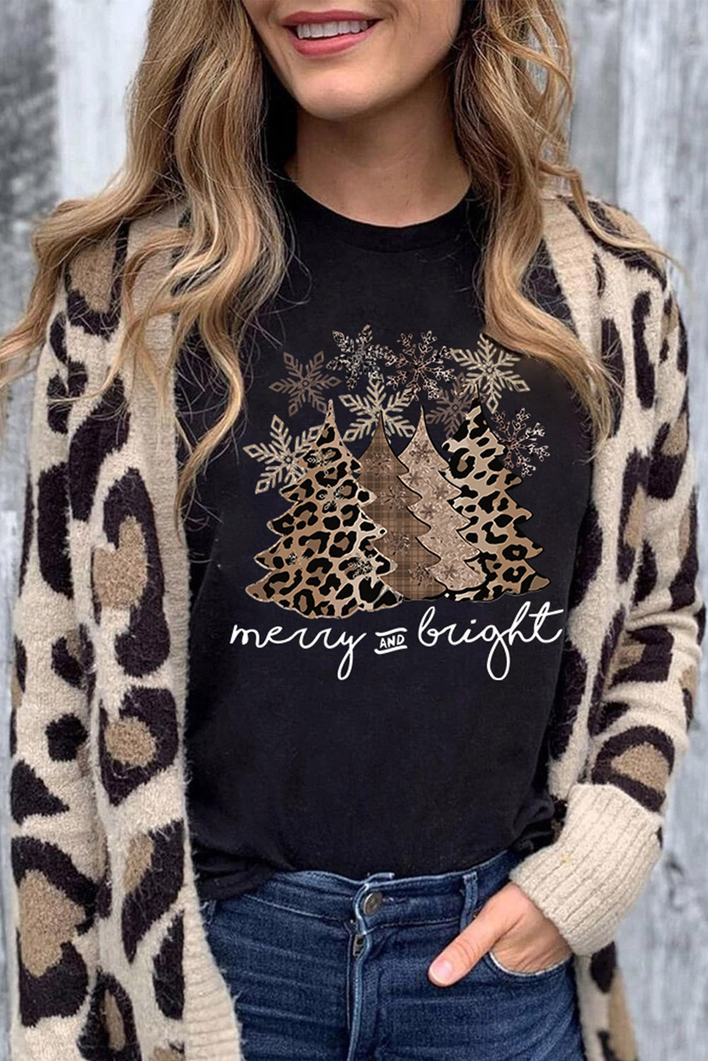 Christmas Merry & Bright Tee