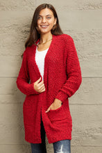 Load image into Gallery viewer, Red Popcorn Cardigan

