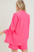 Load image into Gallery viewer, Plus size Hot pink Blazer (ship out Feb 1st)
