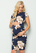 Load image into Gallery viewer, Maternity Bodycon Casual Short Sleeve Dress freeshipping - Believe Inspire Beauty
