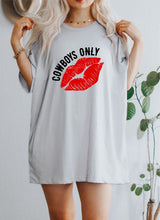 Load image into Gallery viewer, Cowboys Only Kiss Top
