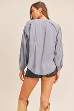 Load image into Gallery viewer, Distressed Button Down Top
