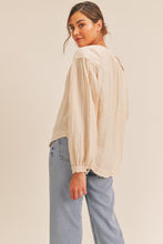 Load image into Gallery viewer, Distressed Button Down Top
