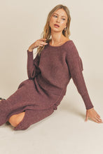 Load image into Gallery viewer, Ribbed Knit Dolman Sleeve Sweater
