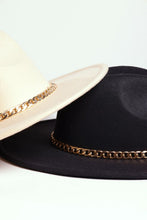 Load image into Gallery viewer, Fedora Hat with Chain
