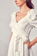 Load image into Gallery viewer, WRAP FRONT SIDE TIE ROMPER
