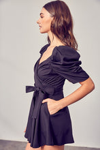 Load image into Gallery viewer, WRAP FRONT SIDE TIE ROMPER
